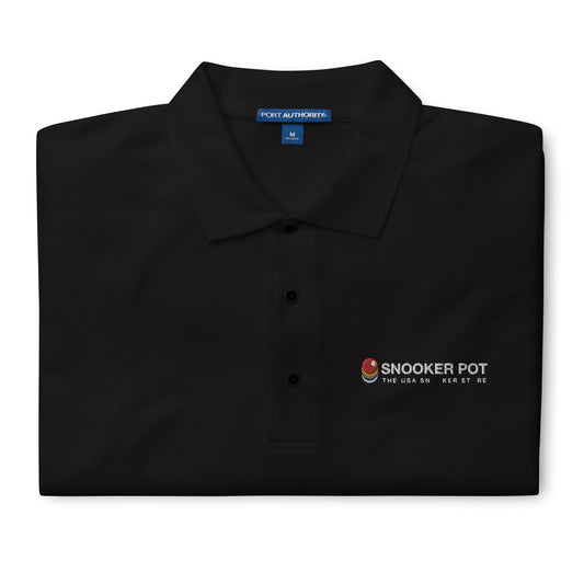 Snooker Pot Branded Men's Premium Polo
