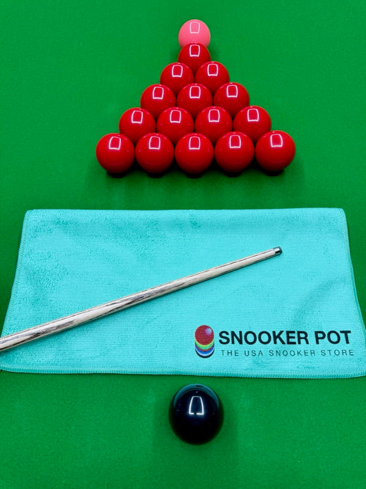 Snooker Cue Towel (Cleaning Cloth) - Green