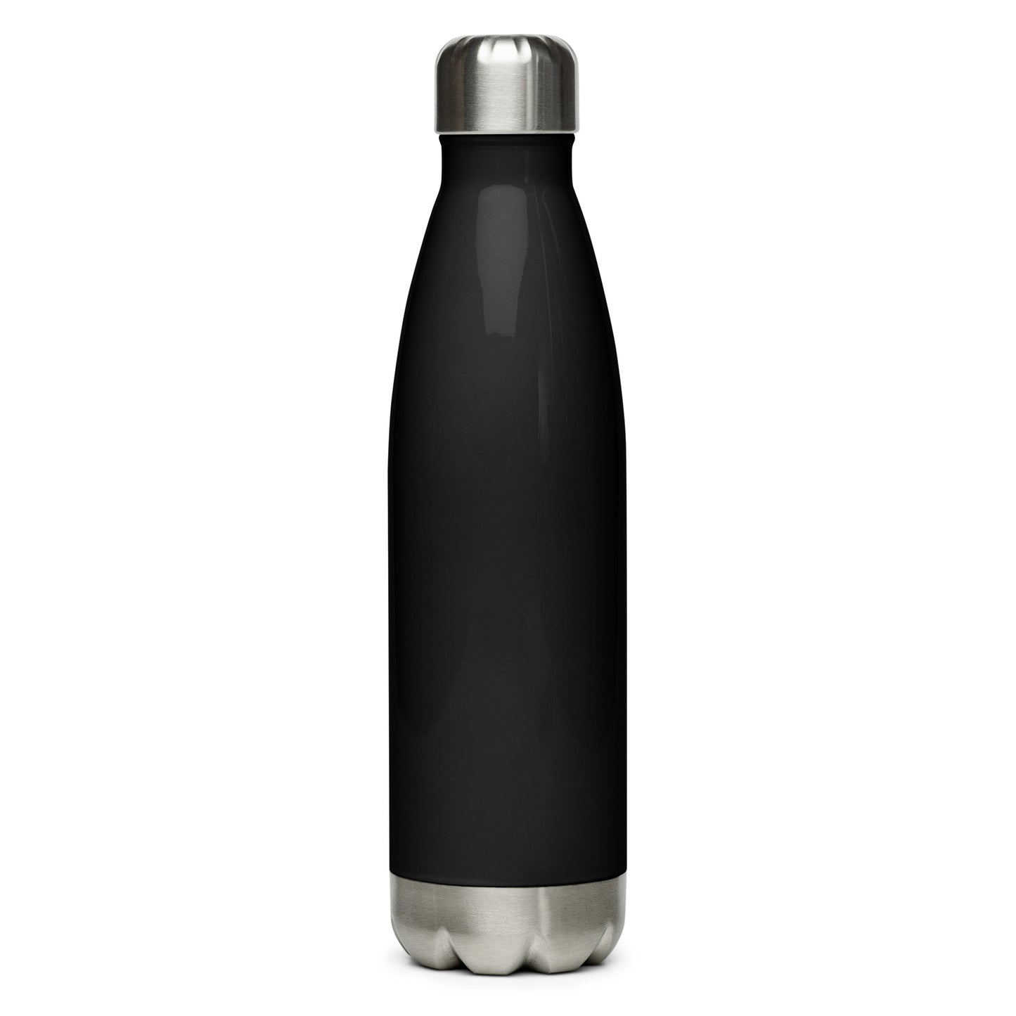 Snooker "Pool for Grown Ups" - Black stainless steel water bottle
