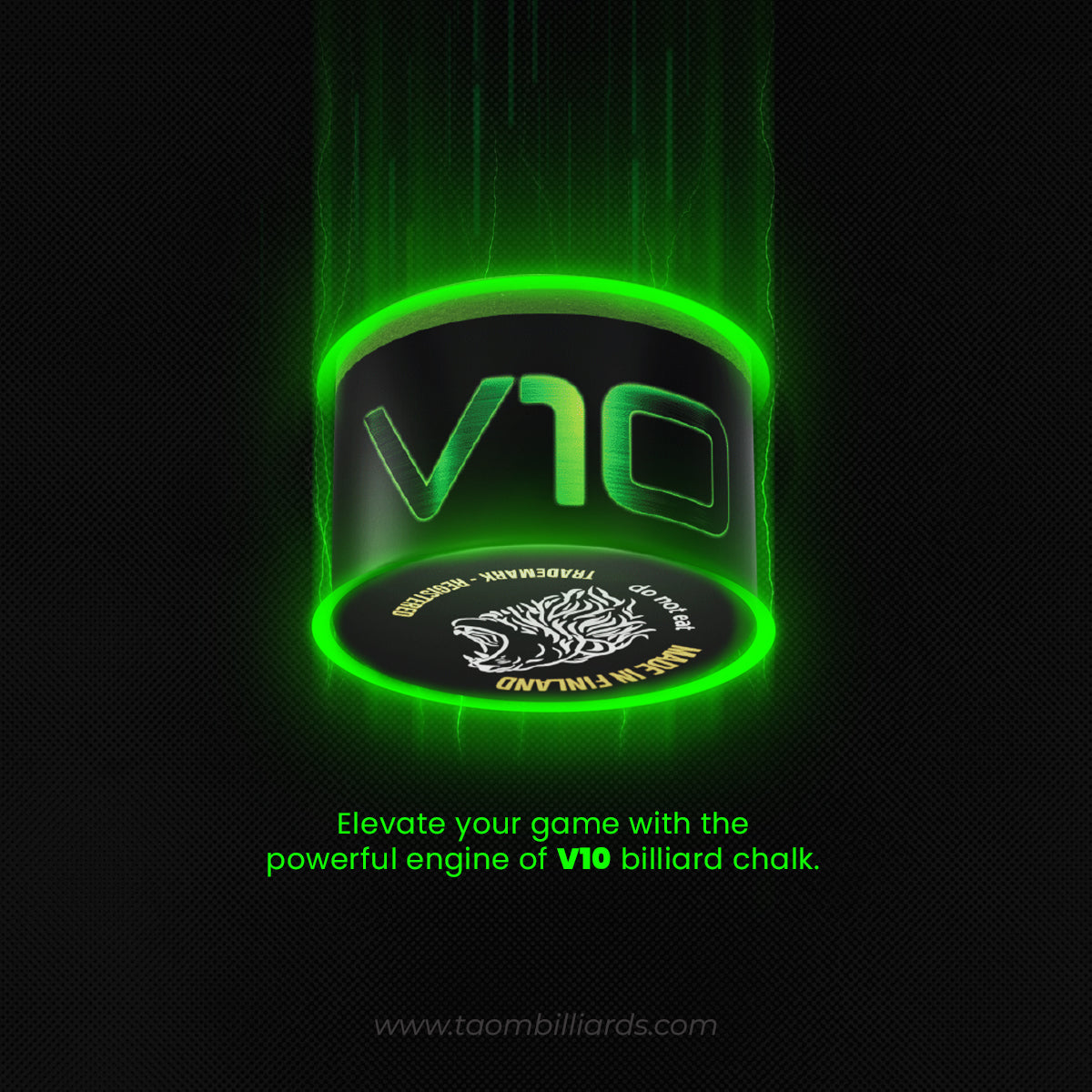 Taom V10 Green Snooker Chalk